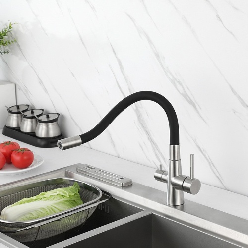 Freely Bendable Silicone Kitchen Filter Sink Mixer Tap Water Purification Faucet BL-63016