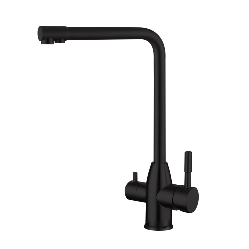 3 Modes Matte Black High Pressure Water Saving Filter Tap Filtration Kitchen Faucet BL-63004