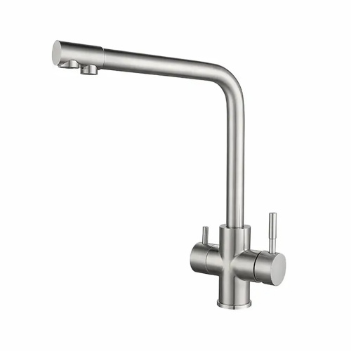 SUS304 Stainless Steel 3 way Kitchen Faucet Filtered Mixer Tap BL-63007