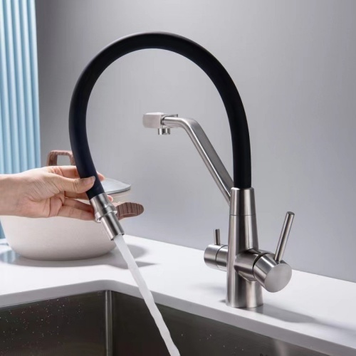Silicone Hose Pull Down Purifier Water Tap for Reverse Osmosis System BL-63015